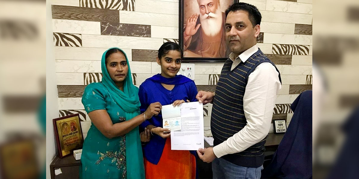 Amandeep Kaur Canada Student Visa